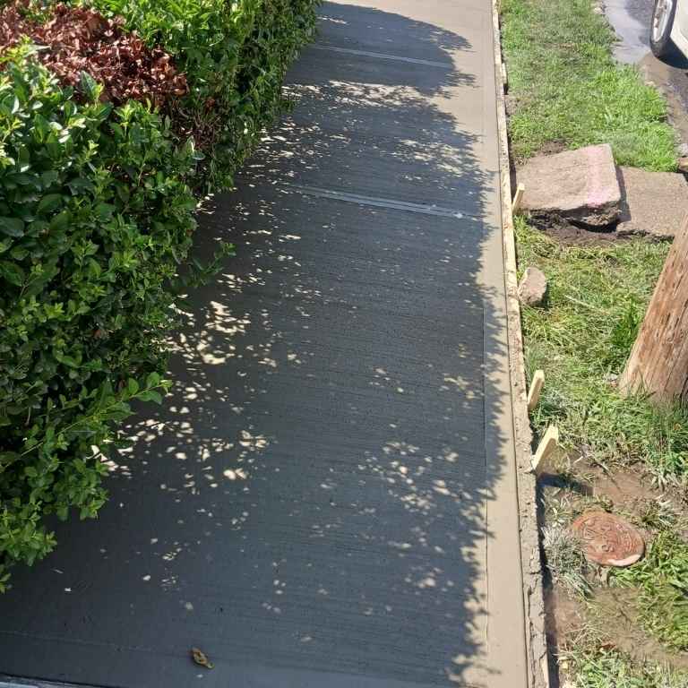 Concrete Sidewalk Repaired